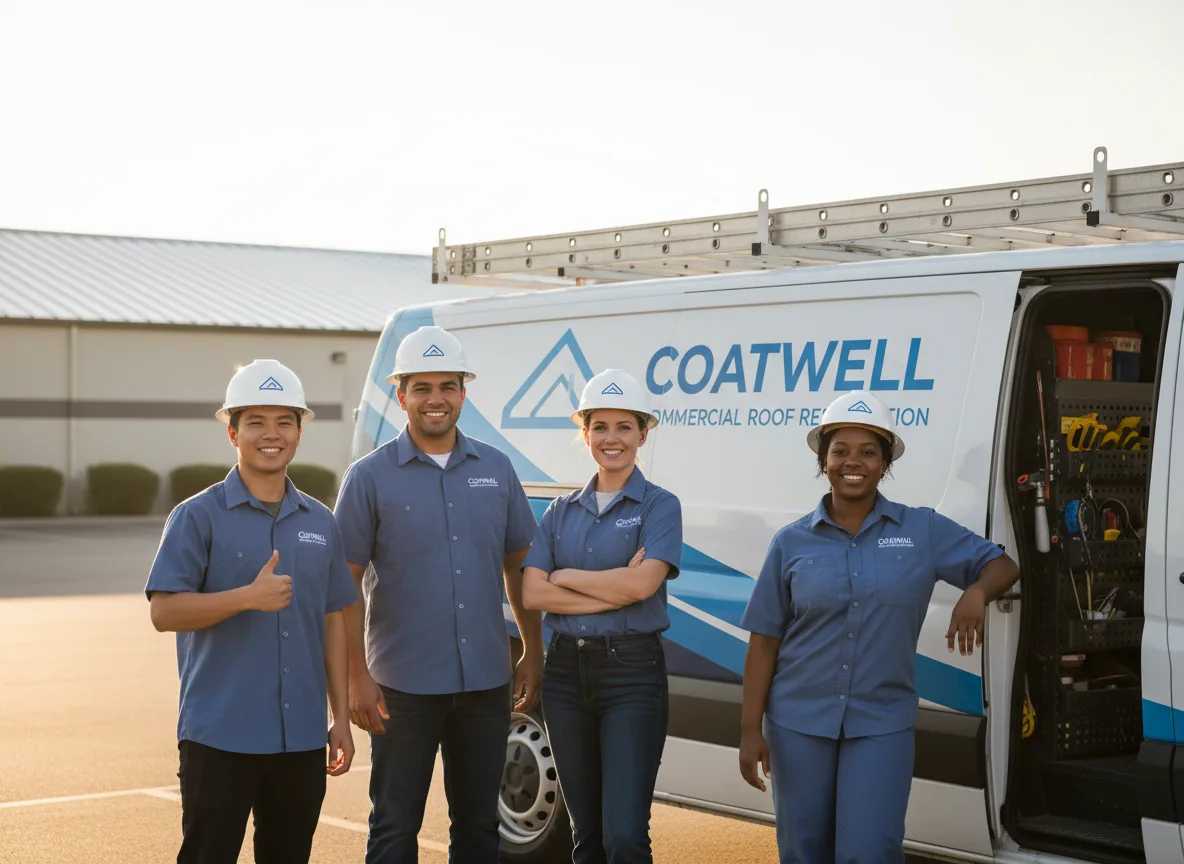 Commercial roof coating company in Elkhart, TX